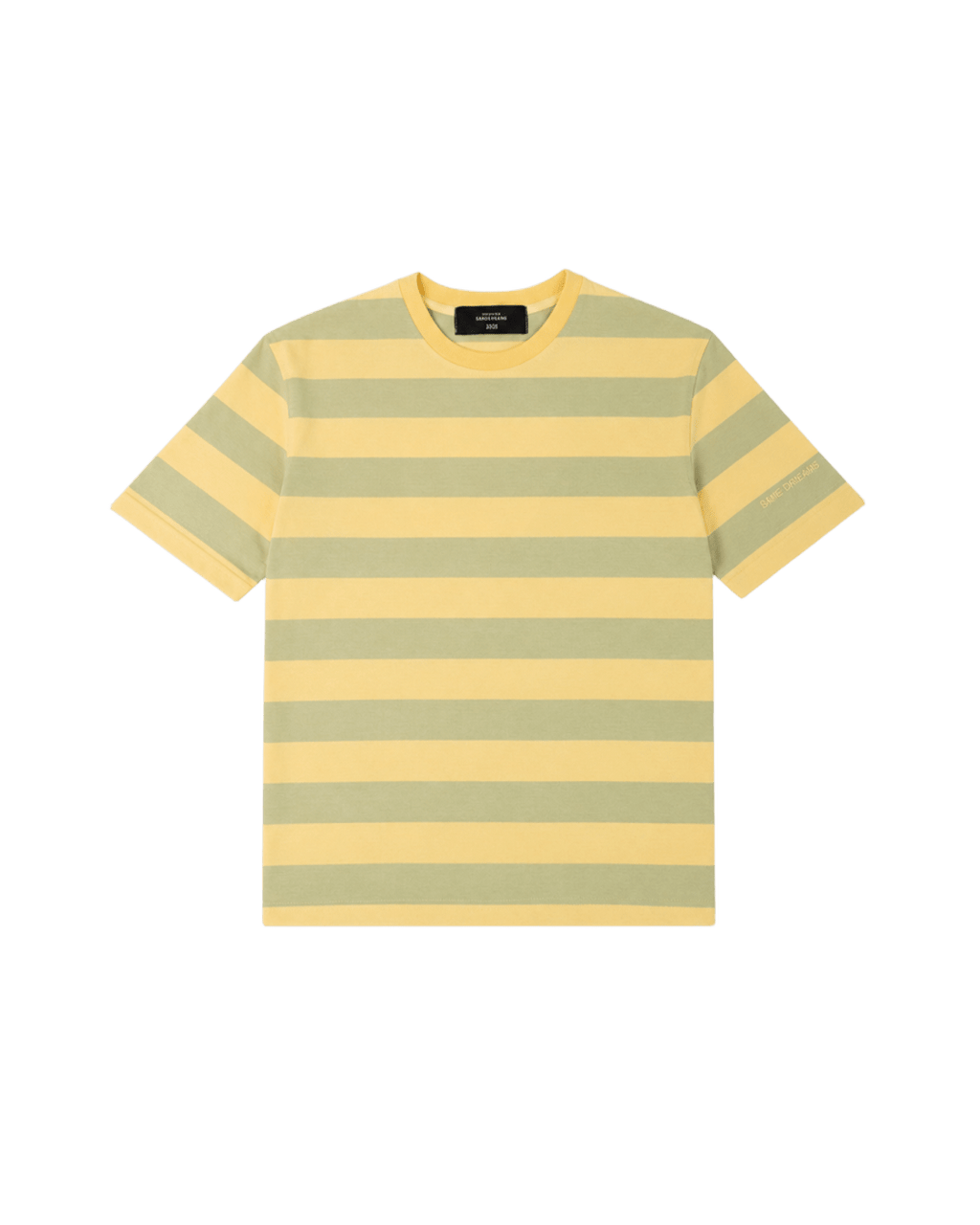 YELLOW STRIPE T-SHIRT