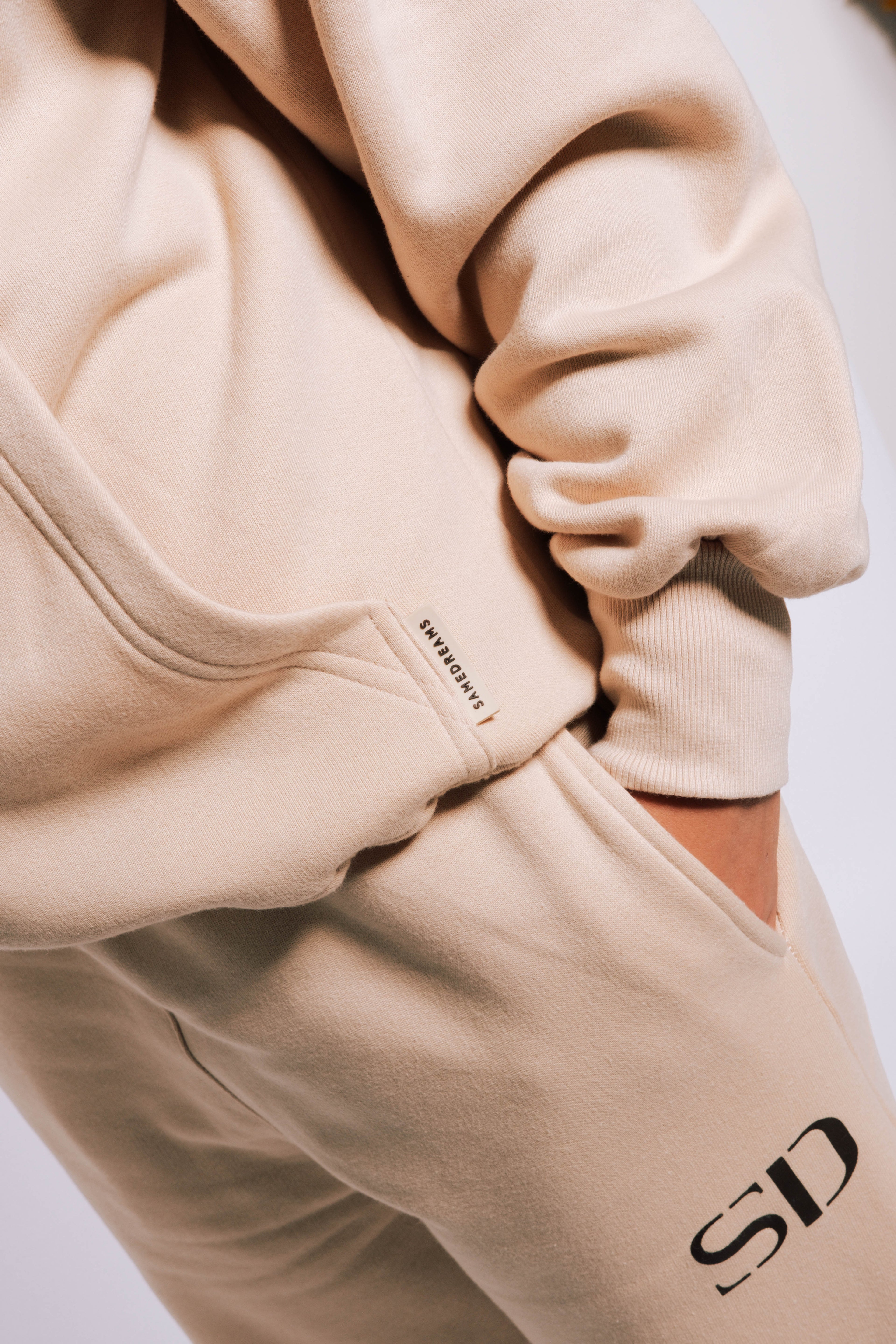 TRACKSUIT BEGIE SWEATPANTS