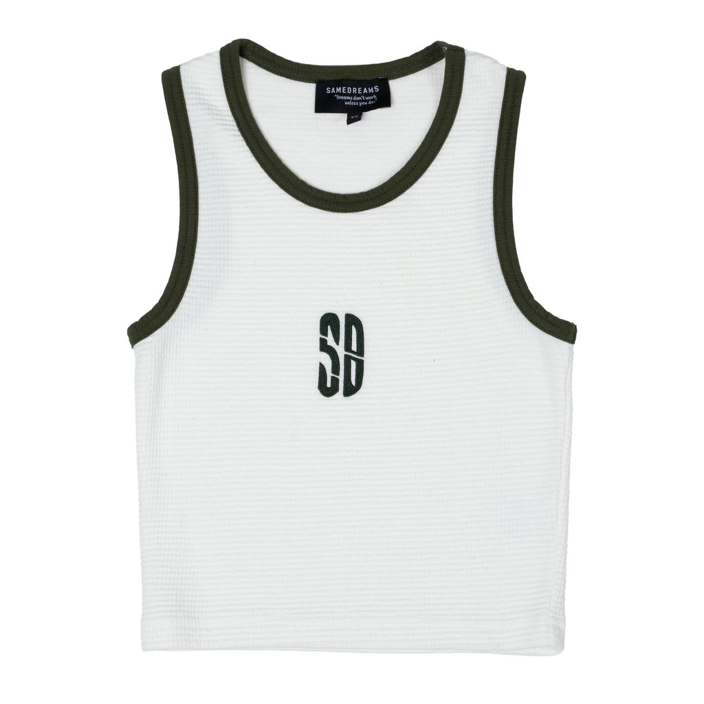ZI WHITE TANK TOP