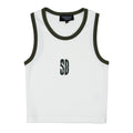 ZI WHITE TANK TOP
