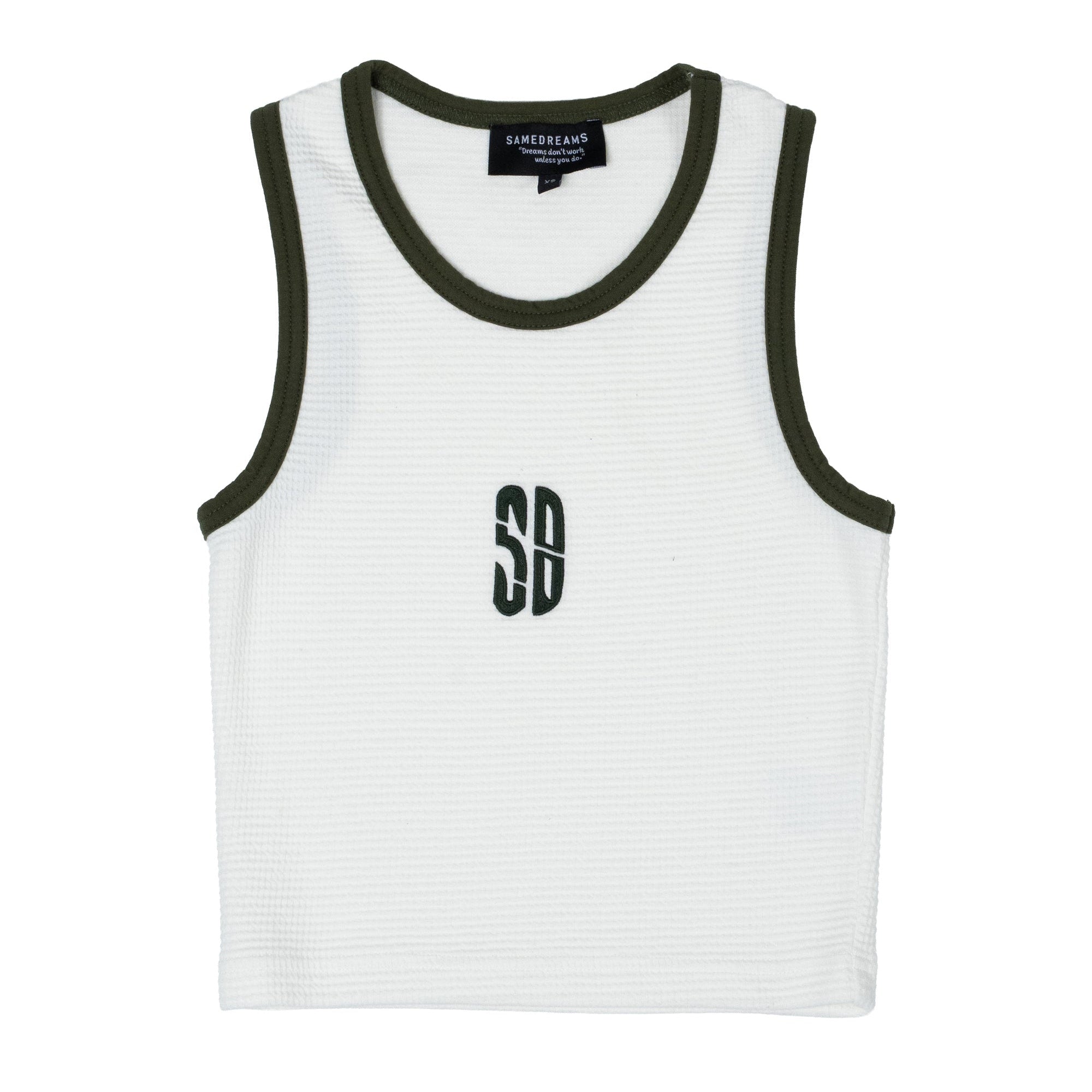 ZI WHITE TANK TOP