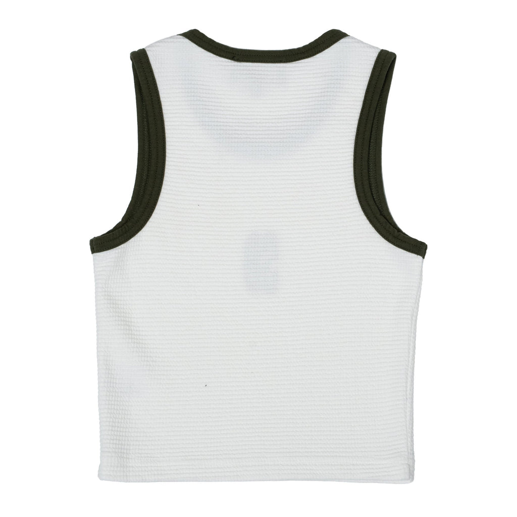 ZI WHITE TANK TOP