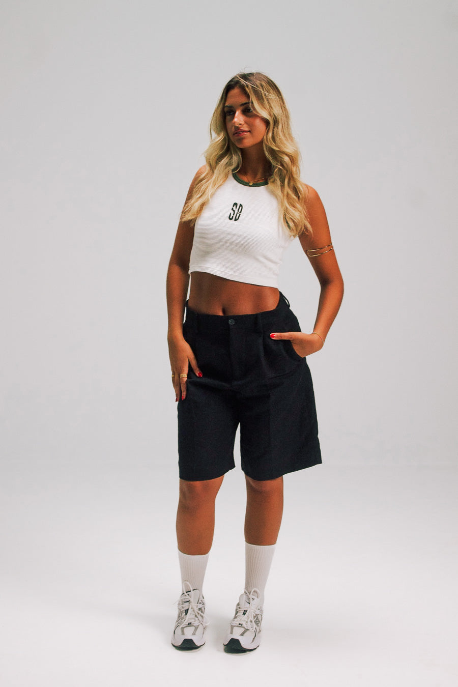 OLIVE TANK TOP
